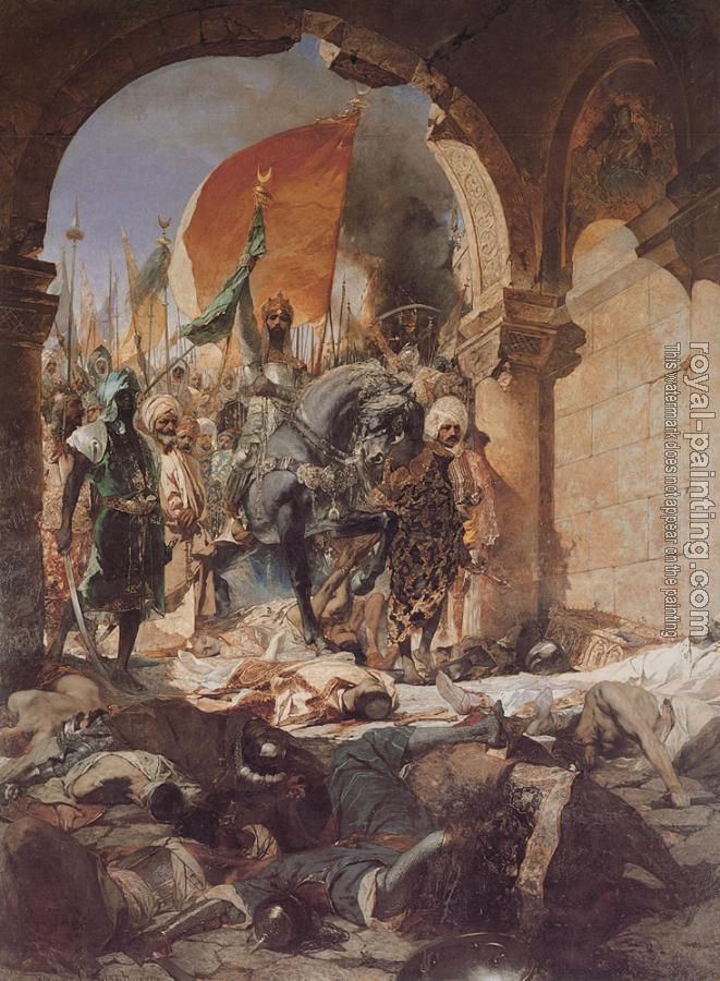 Benjamin Jean Joseph Constant : The Entry of Mahomet II into Constantinople